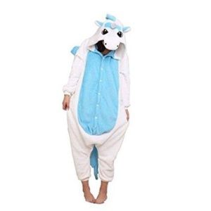 Stay HOME in this Unicorn Onesie! NWT